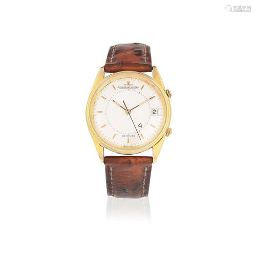 Memovox, Sold 6th November 1986  Jaeger-LeCoultre. A Limited Edition 18K gold automatic calendar wristwatch with alarm