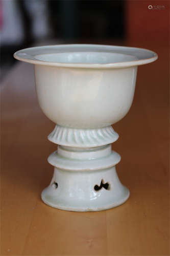 CHINESE PORCELAIN YINGQING GLAZE CENSER SONG DYNASTY