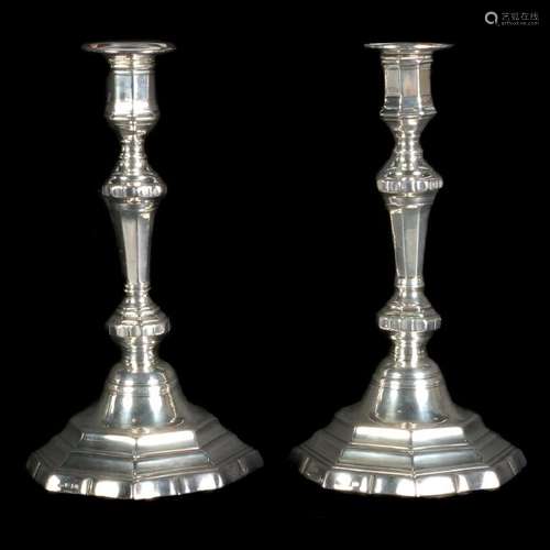 Pair of Armand Frenais French Silver Plated