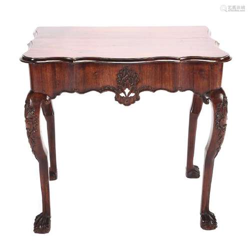 Small Portuguese Rococo Console Table