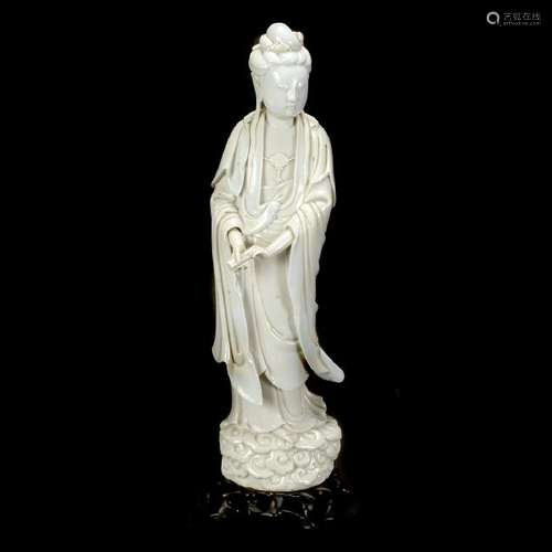 Chinese Dehua Figure of Guanyin