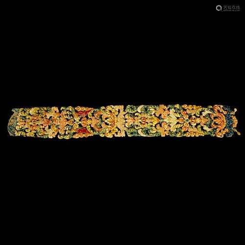 Antique Textile, Italian 17th Century Reticulated