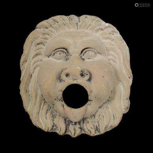 Italian Renaissance Stone Carved Fountain Head