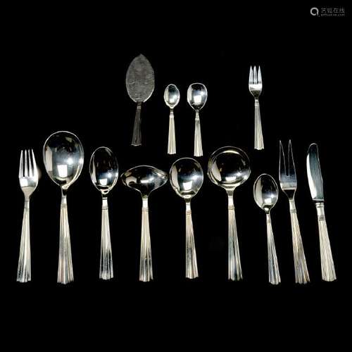 Set of Danish Mid-Century Flatware