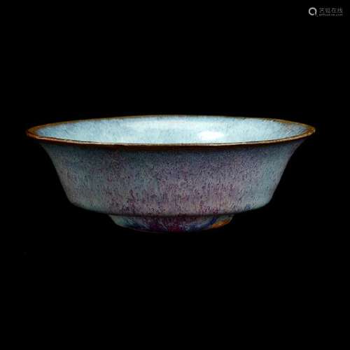 Chinese Junyao Lavender Glazed Bowl