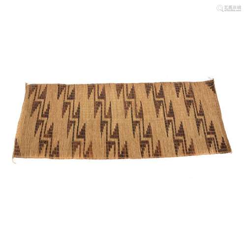 Fine African Tutsi Tribal Woven Grass Long Mat