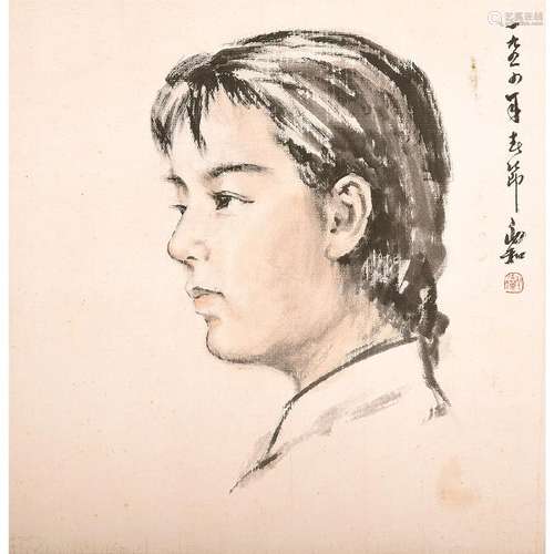 In the Manner of Jiang Zhaohe: Portrait