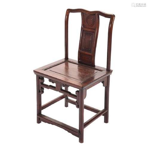 Chinese Rosewood Side Chair*