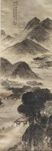 WU SHIXIAN (QING DYNASTY), LANDSCAPE