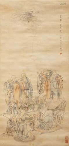 SHENG SHOUKAI (QING DYNASTY), LUOHAN