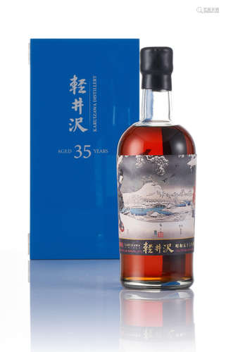 Karuizawa-1981-35 year old-#7427-Snow Scence 雪中相望