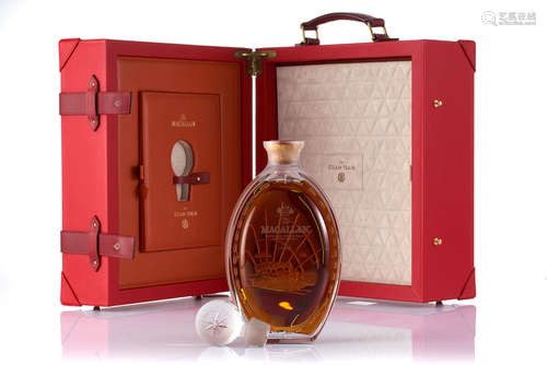 Macallan Lalique Steam Train-1937-36 year old