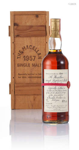 Macallan Red Ribbon-1957