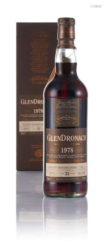 Glendronach-1978-33 year old-#1068