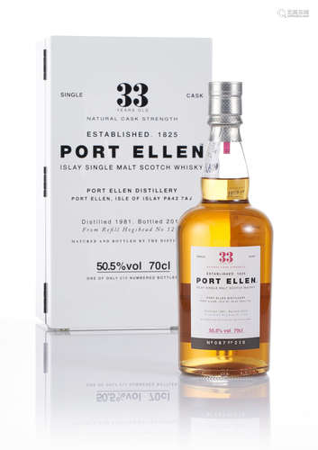 Port Ellen-1981-33 year old-#1295