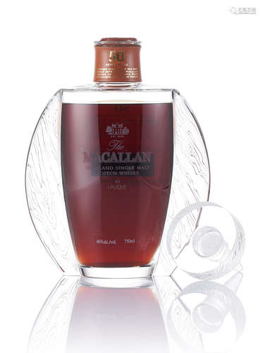 Macallan Lalique-50 year old