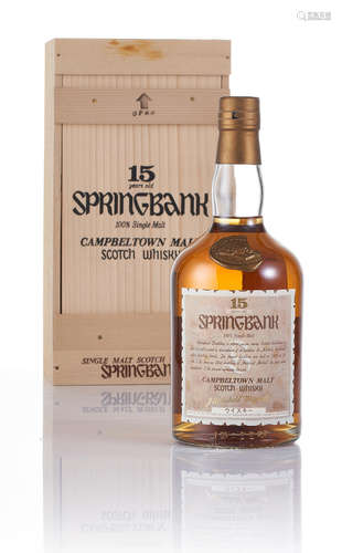 Springbank-15 year old