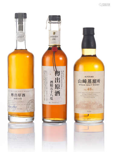 山崎 Yamazaki-10 year old-樽出原酒 (1)  山崎 Yamazaki-樽出原酒 (1)  山崎 Yamazaki Cask Strength (1)