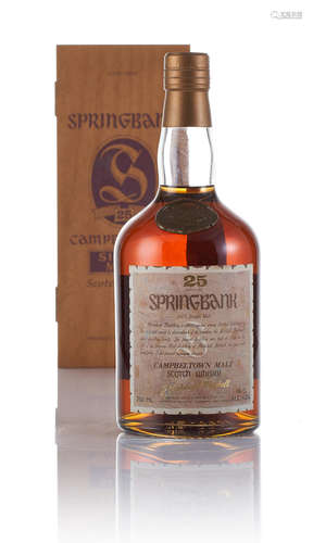 Springbank-25 year old