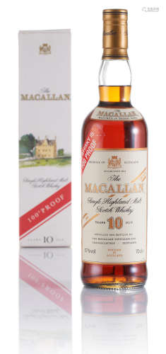 Macallan-100 Proof-10 year old