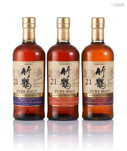 竹鶴 Taketsuru-21 year old-Port Wood Finish (1)  竹鶴 Taketsuru-21 year old-Madeira Wood Finish (1)  竹鶴 Taketsuru-21 year old-Non-Chill Filtered (1)