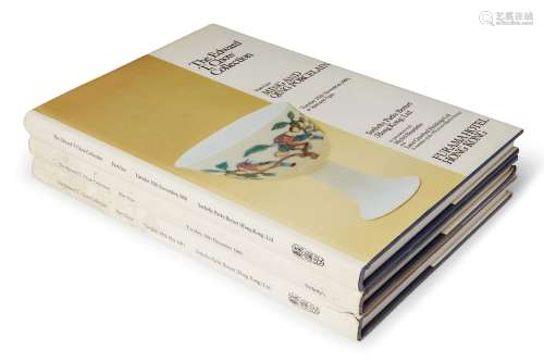 The Edward T. Chow Collection, three-volume set of Sotheby's auction catalogues from 1980/81, to