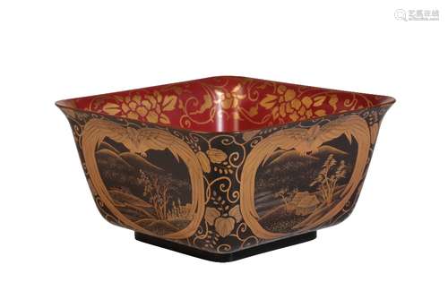 FINE JAPANESE LACQUER BOWL