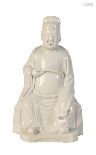 BLANC DE CHINE FIGURE OF AN OFFICIAL