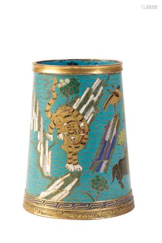 CLOISONNE TANKARD