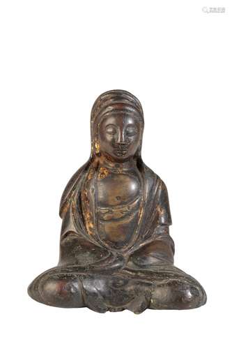 BRONZE SEATED BUDDHA