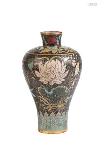 CLOISONNE MEIPING VASE