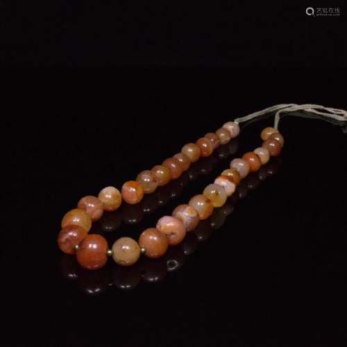 RED AGATE PENDANT
