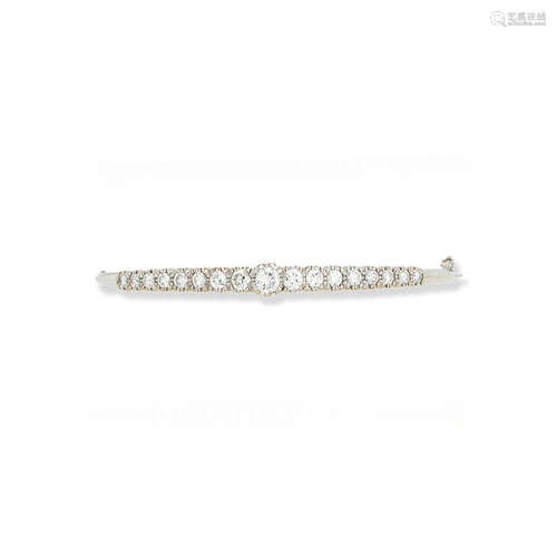 A diamond bangle