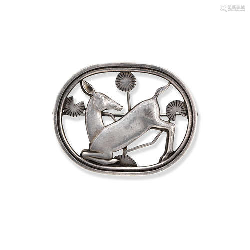 A brooch, Georg Jensen