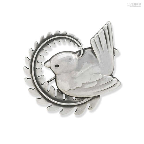 A brooch, Georg Jensen