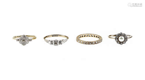 A collection of diamond rings