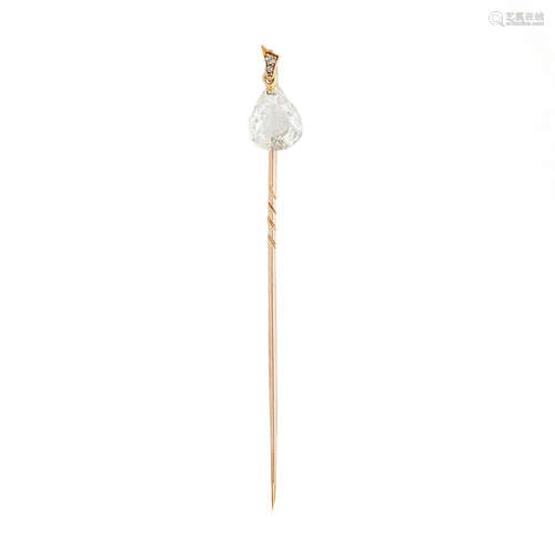 A diamond stickpin