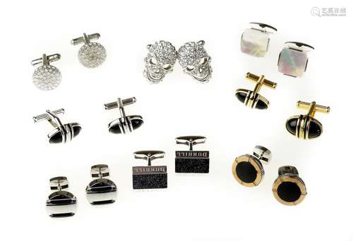 A collection of gentleman's jewellery