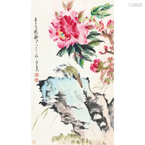 李守真  花鸟