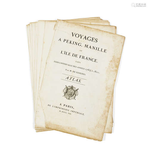 SUITE DE VINGT-DEUX GRAVURES EXTRAITES DE L'ATLAS DES 