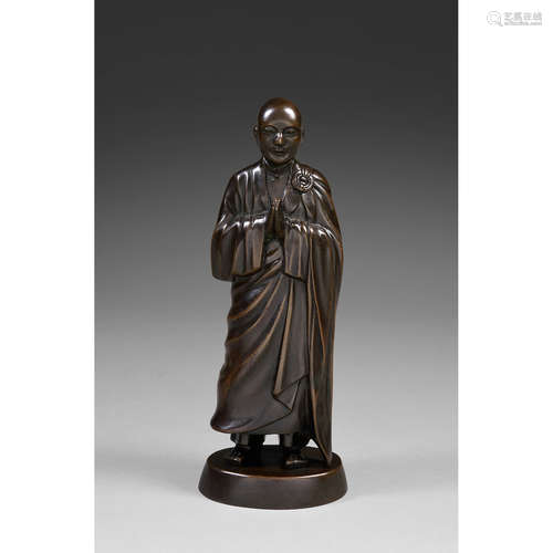 STATUETTE DE MOINE