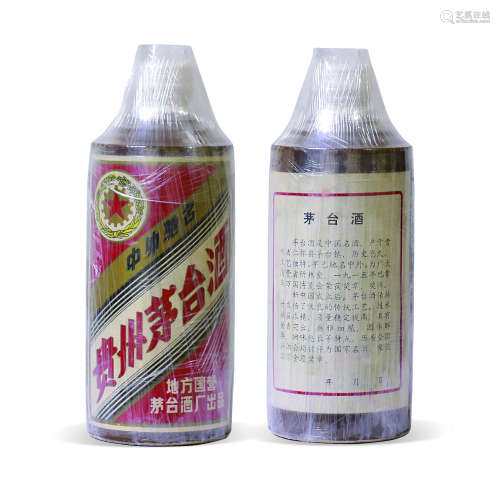 1986 年五星牌酱瓶茅台酒 规格:500ml 53%vol