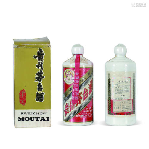 70 年代出口日本飞天茅台酒 规格:500ml 53%vol