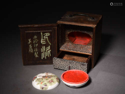 A SET OF XILINGYINSHE’ INK PASTE, REPUBLIC PERIOD