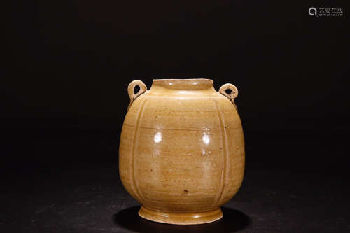 A DING WARE DOUBLE EAR JAR