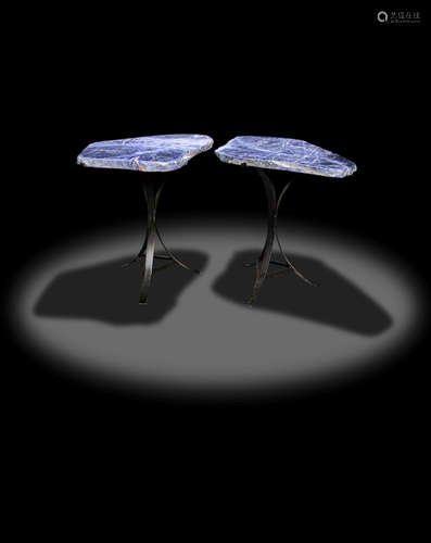 Pair of Sodalite Tables