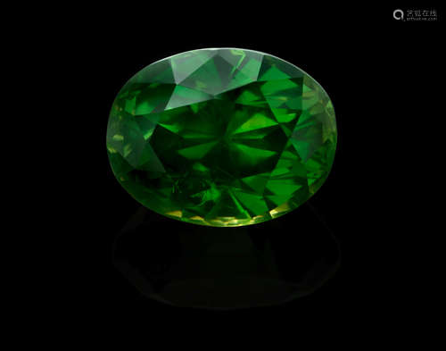 Rich Green Demantoid Garnet