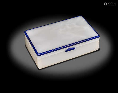 translucent Onyx and Lapis Lazuli Box