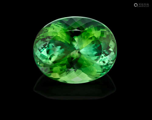 Vivid Green Tourmaline