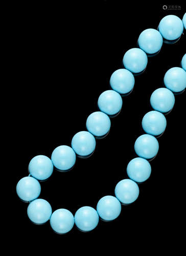 Turquoise Bead Necklace